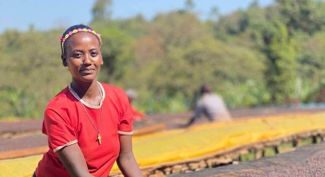Women’s Coffee Project  - Meslech Tube Yako proprietaria e coltivatrice in Etiopia @ Mirabilia © Ansa