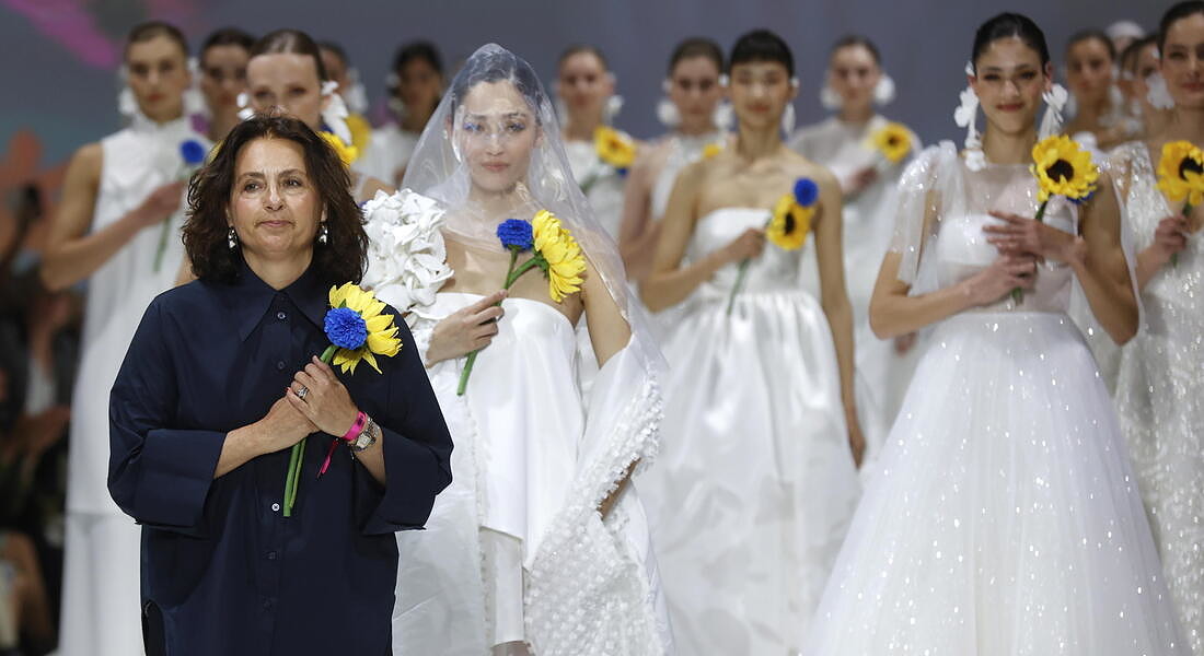 Jesus Peiro - Runway - Barcelona Bridal Fashion Week © EPA