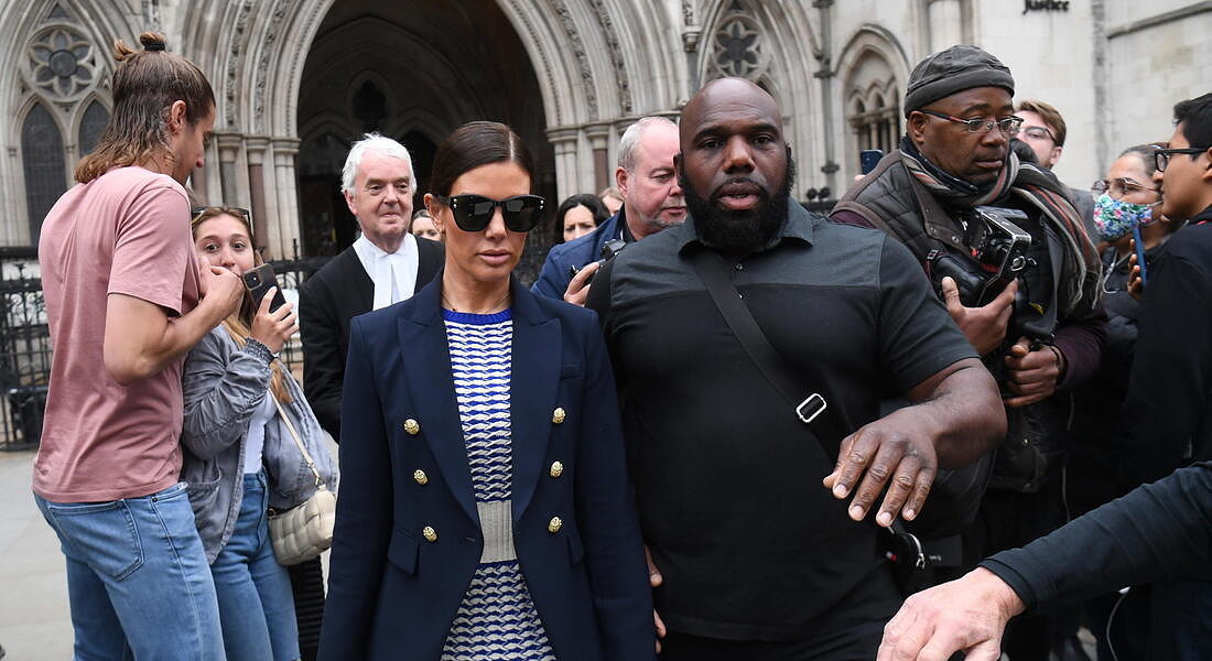 Wagatha Christie trial at High Court in London: Rebekah Vardy, wife of British soccer player Jamie Vardy © EPA