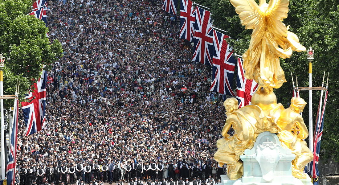 Queen Elizabeth II's Platinum Jubilee Celebrations © EPA