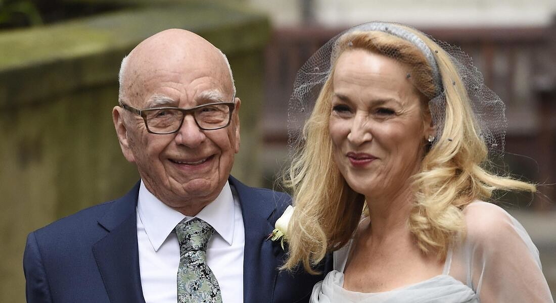 Rupert Murdoch divorzia da Jerry Hall © EPA