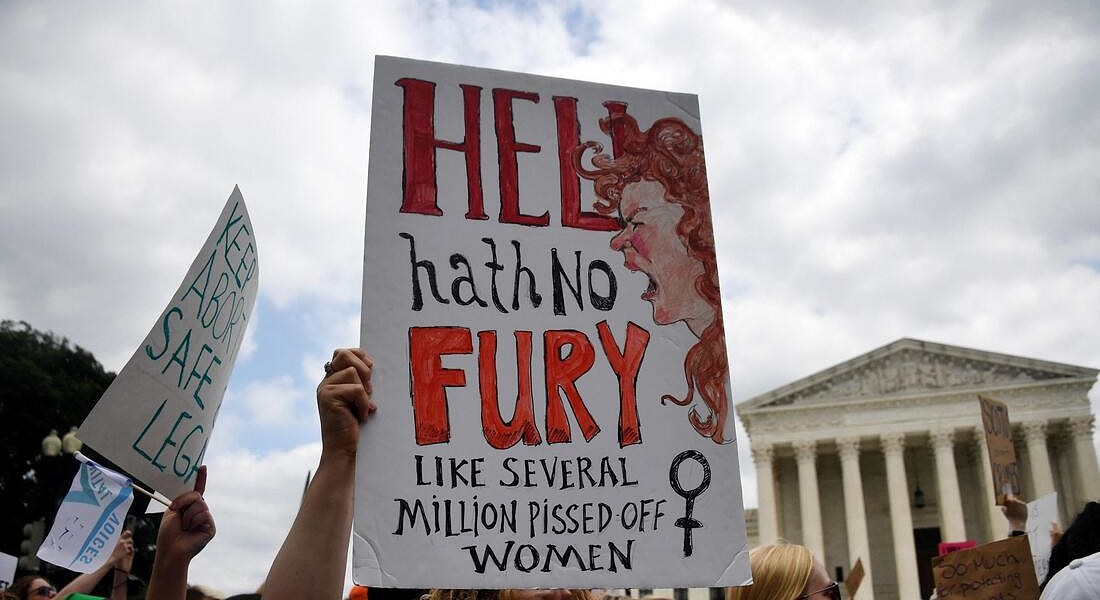 Usa: abolizione aborto, proteste davanti a Corte Suprema © AFP