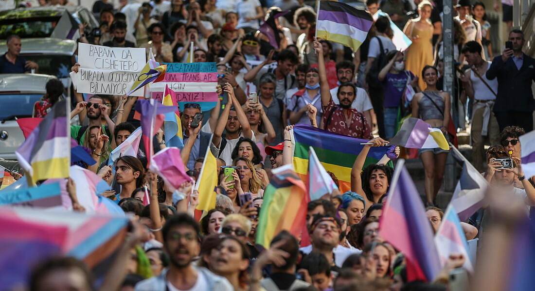 Istanbul Pride March 2022 © EPA