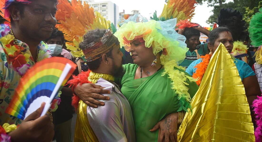 Rainbow Pride Parade in Chennai © EPA