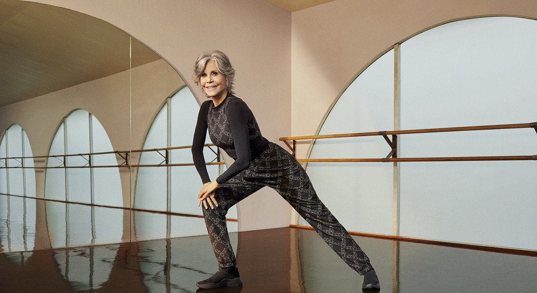Jane Fonda indossa nuovo brand H & M : Move © ANSA