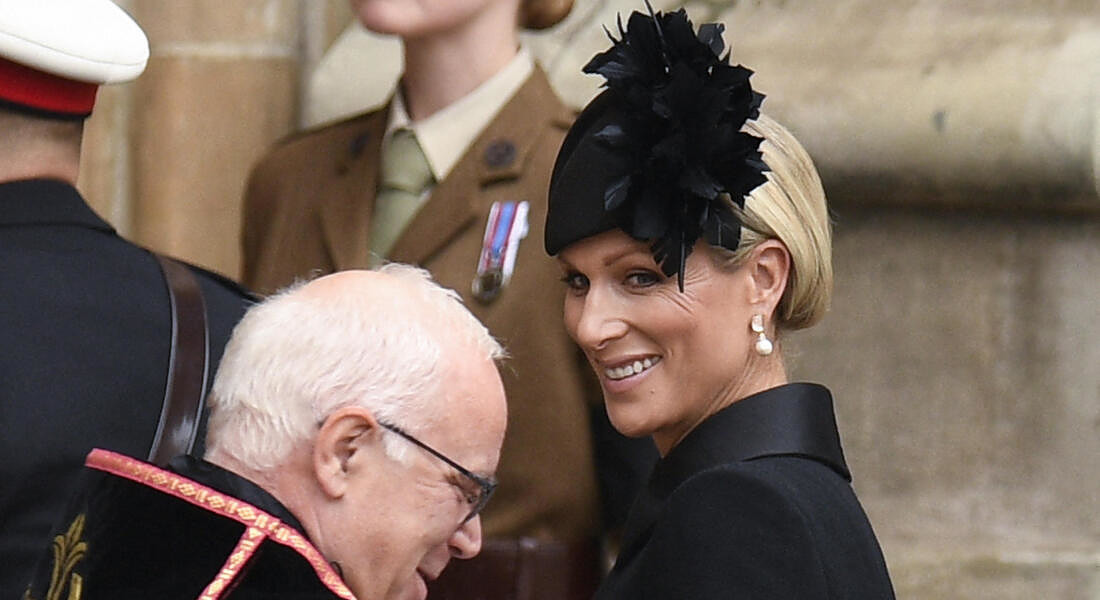 La contessa di Wessex in nero © AFP