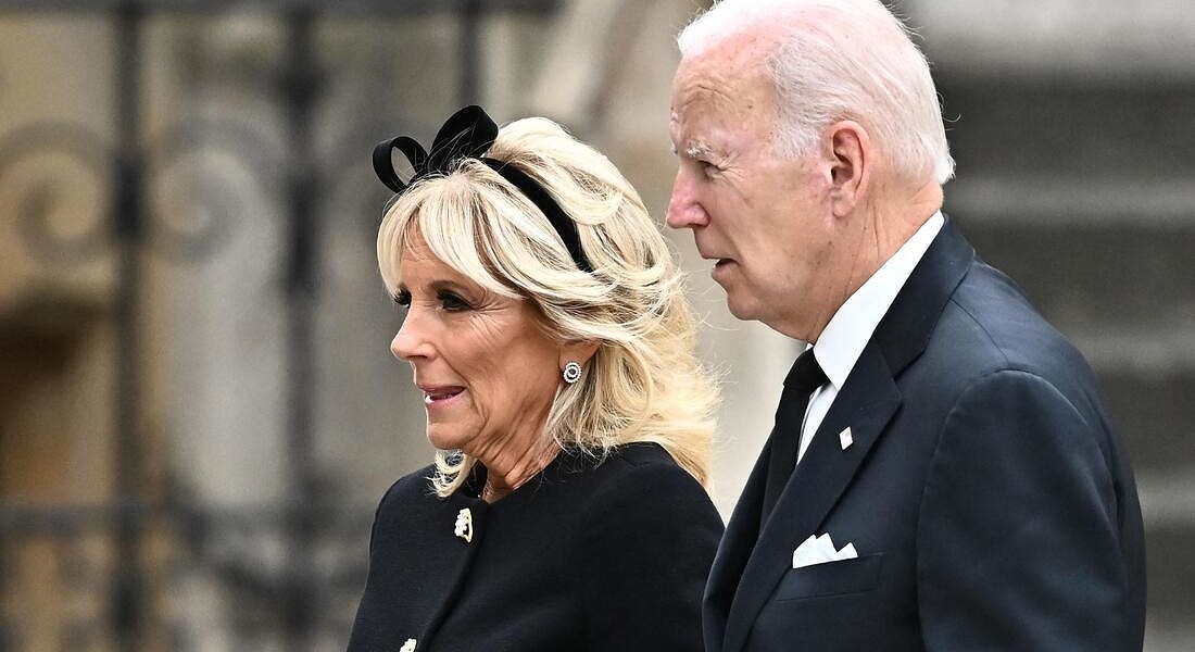 Funerali regina: Jill Biden © AFP