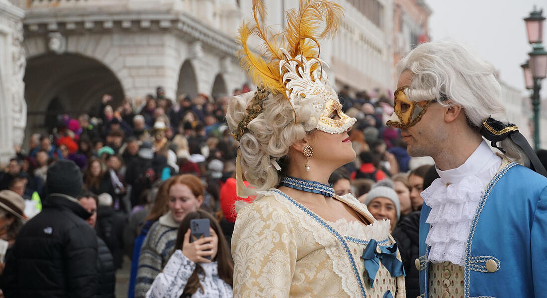 Maschere e costumi, ecco il carnevale di Venezia © ANSA