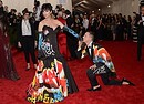 Katy Perry, Jeremy Scott New York Fashion Week Fall 2015 (ANSA)