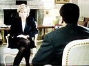 Lady Diana intervistata in tv (ANSA)