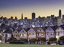 Da Alamo Square la skyline di San Francisco foto iStock. (ANSA)