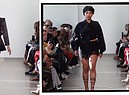 La sfilata di Pierre Davis alla New York Fashion Week, il brand No Sesso. La prima collezione no gender. foto da instagram (ANSA)
