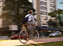 Al lavoro in bicicletta foto iStock. (ANSA)