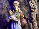 Christmas: crib with figurines wearing masks in Duomo of Turin (ANSA)