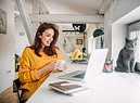 Home office (pet included) foto iStock. (ANSA)