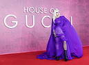 'House of Gucci', Lady Gaga apriprista con il Pantone 2022 (ANSA)