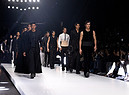La sfilata di Dolce e Gabbana a Milano Moda Uomo (ANSA)