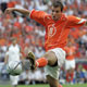 Euro 2004: Van  deer Vaart durante semifinale Portogallo-Olanda