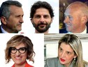 Orlando Iannotti, Roberto Gravina, Antonio Battista, Maria Domenica D'Alessandro e Paola Liberanome (ANSA)