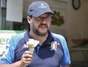 Salvini dona il sangue e poi prende il gelato con il figlio (ANSA)