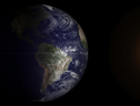 L'equinozio di primavera visto dal satellite Goce (fonte: NOAA) (ANSA)