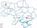 I quattro siti nucleari in Ucraina - fonte: World Nuclear Association (ANSA)
