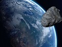 Rappresentazione artistica di un asteroide vicino alla Terra (fonte: Pixabay) (ANSA)