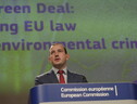 Il commissario all'Ambiente Sinkevicius aprirà i lavori della EU Green Week 2022 (ANSA)