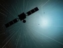 Rappresentaione artistica della missione Comet Interceptor (fonte: Geraint Jones, UCL Mullard Space Science Laboratory) (ANSA)