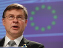 Il vicepresidente della Commissione europea Valdis Dombrovskis, aggiornato il trattato energia (ANSA)