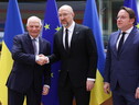 Borrell, lieto di accogliere il premier ucraino a Bruxelles (ANSA)