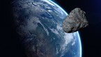 Rappresentazione artistica del passaggio di un asteroide vicino alla Terra, a distanza di sicurezza (fonte: Pixabay) (ANSA)