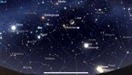 Simulazione dell'allineamento di 5 pianeti visibile dal 27 marzo 2023 (fonte: Gianluca Masi, Safari) (ANSA)