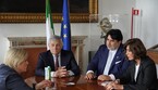 La presentazione della candidatura Italia-Sardegna (ANSA)