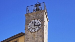 La Torre dell'Orologio a Chianciano (ANSA)