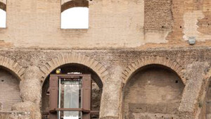 l�ascensore del Colosseo (ANSA)