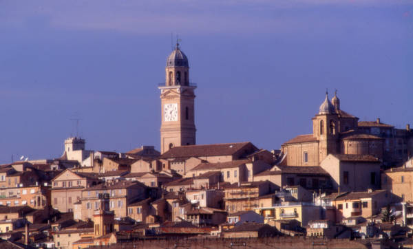 Scorcio del centro storico - Foto: Comune di Macerata © Ansa
