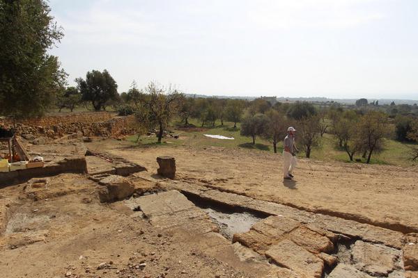 Valle Templi: direttore Parco, scavi confermano cavea teatro © ANSA