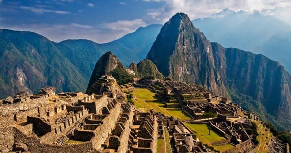 Machu Picchu, celebre e imponente sito archeologico degli antichi Inca, in PerÃ¹ Â© Ansa