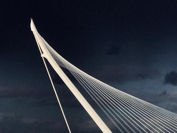 Ponte Calatrava di Cosenza © ANSA