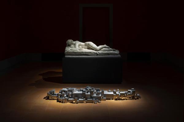 Mostre: 'Passage' di Gormley protagonista agli Uffizi © ANSA