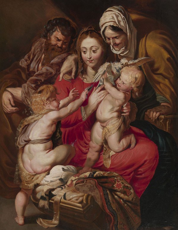 Rubens, Sacra Famiglia, Collezione Lampronti in mostra alla Reggia di Caserta © ANSA
