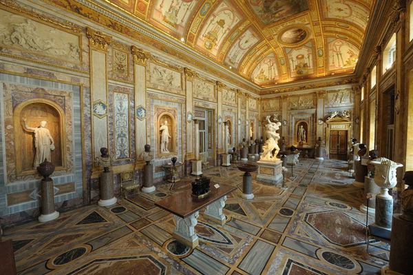 Galleria Borghese, la Sala degli Imperatori © ANSA