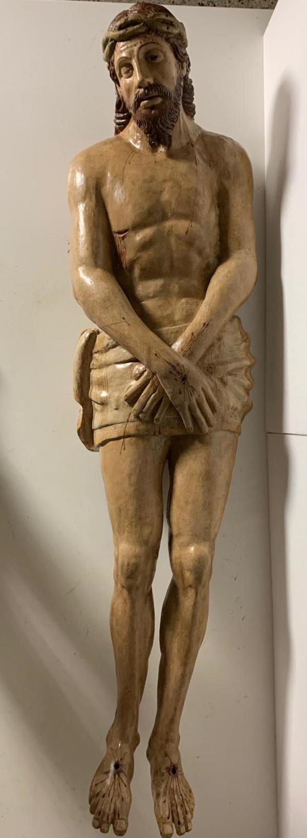 Restaurato il cinquecentesco 'Cristo morto' di Barletta © ANSA