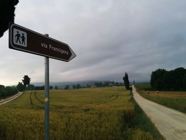 The European relay Through Francigena; Highway to Rome – Evasioni arrives in Rome