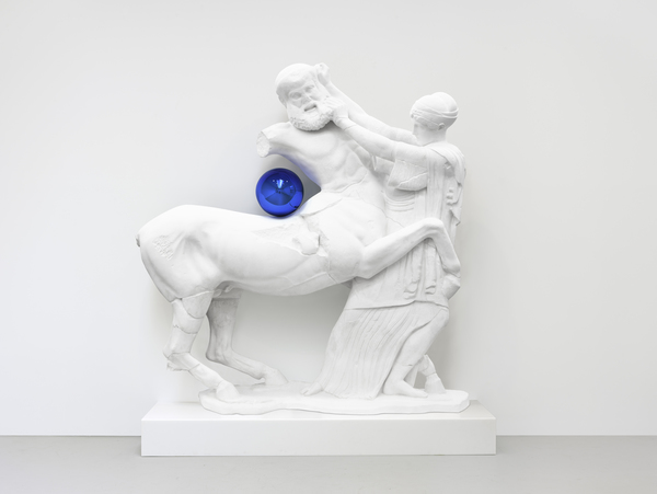 Jeff Koons rilegge la scultura classica alle Gallerie d'Italia © ANSA