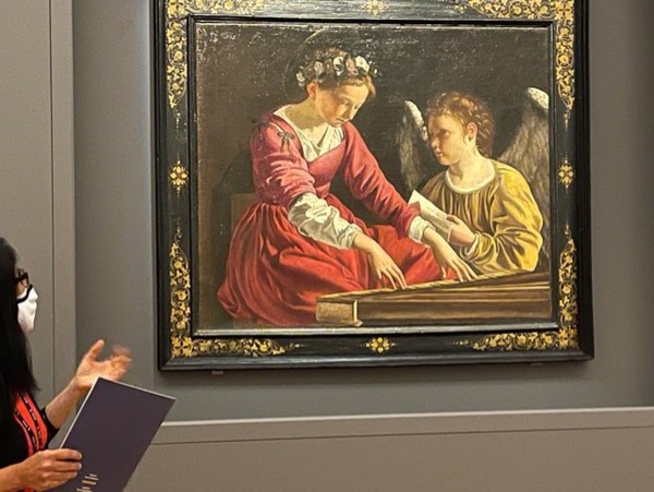 Un'opera di Orazio Gentileschi ai Musei Reali di Torino © ANSA