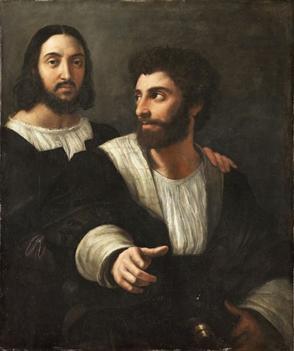 Raffaello, ritratto con amico. Musée du Louvre © ANSA