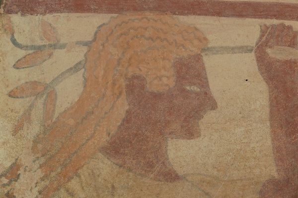 Scoperte a Cerveteri 4 lastre etrusche dipinte © ANSA