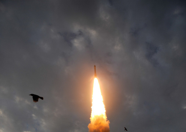 Il lancio di Vega (fonte: ESA) © Ansa
